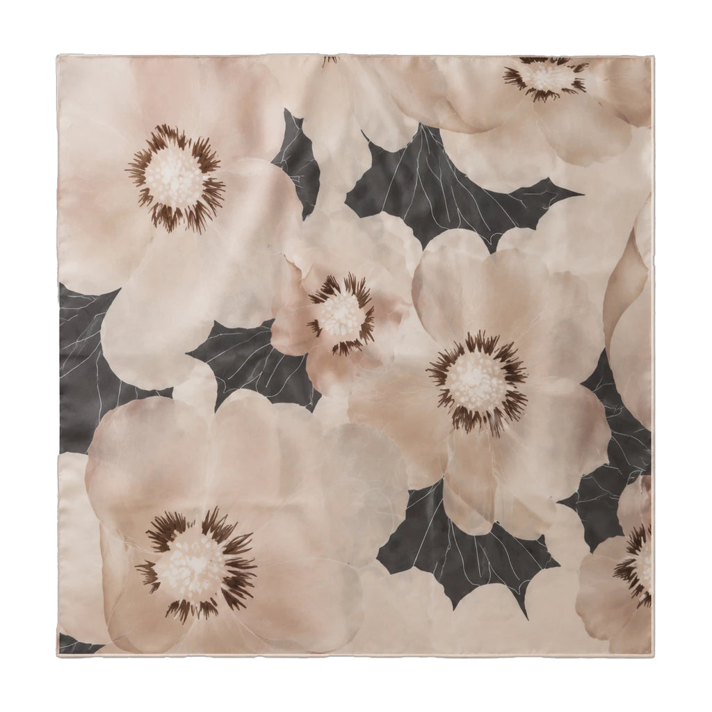 Ivory Bloom Scarf