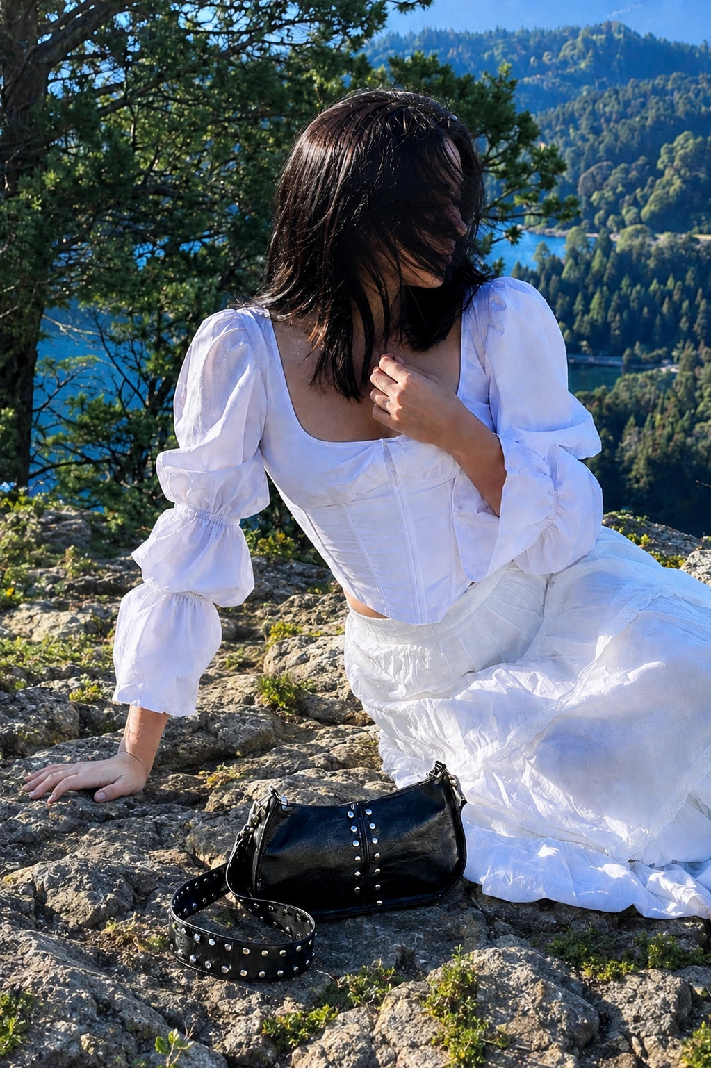 Midnight Stud Mini Bag