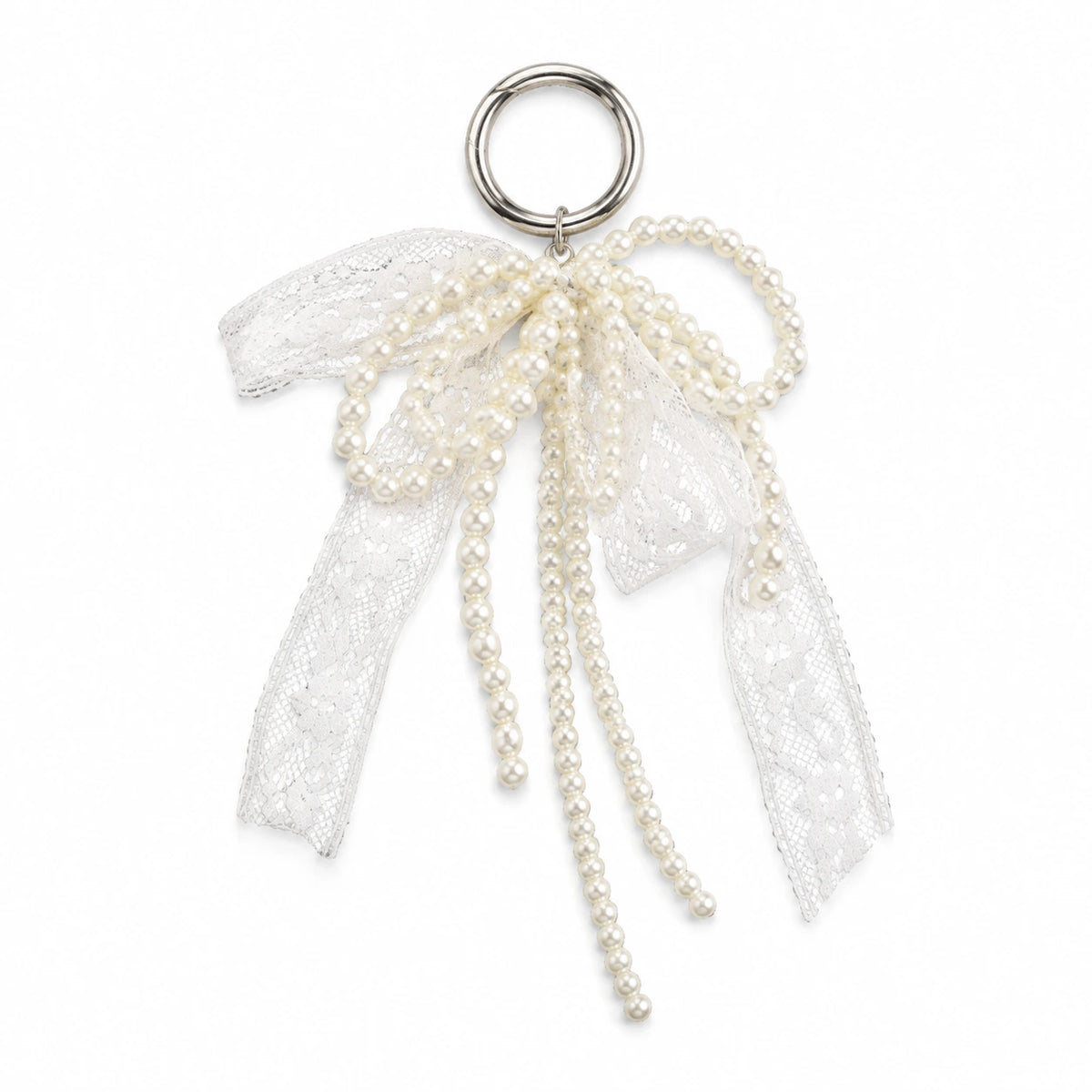 Pearl Bow Charm