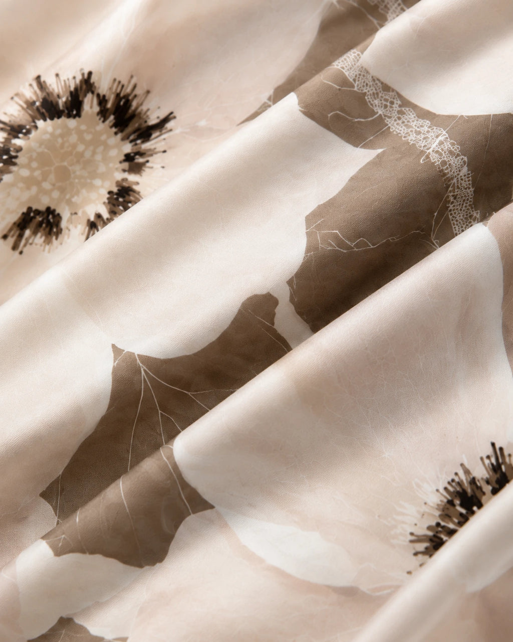 Taupe Bloom Scarf