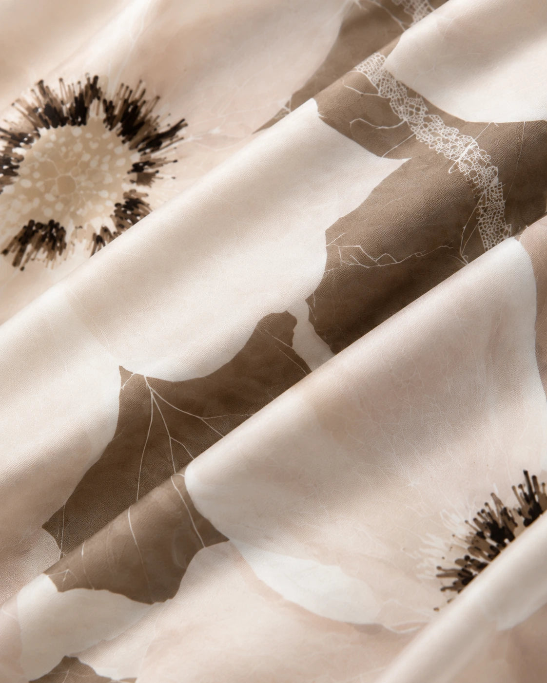 Taupe Bloom Scarf