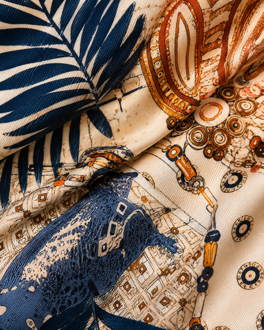Wild Palm Mini Scarf